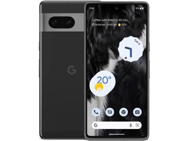 Смартфони Google Pixel 7 DS 128GB, Obsidian