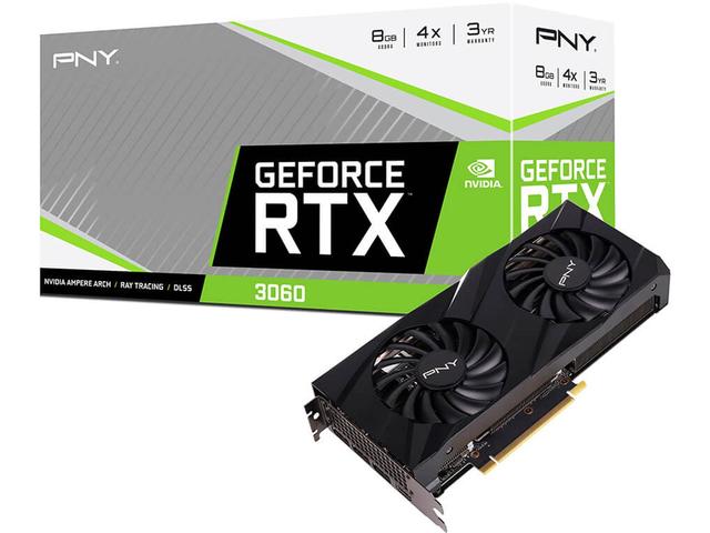 Видео карти PNY GeForce RTX 3060 VERTO