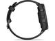 Смарт часовници Garmin Forerunner 965 DLC Titanium безел/Black корпус/Black/Powder Grey силиконова каишка