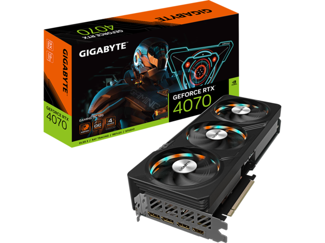 Видео карти Gigabyte GeForce RTX 4070 GAMING OC 12GB