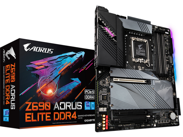Дънни платки GIGABYTE Z690 AORUS ELITE D4