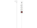 Разклонители Hama разклонител 3 гнезда, USB-A 17 W