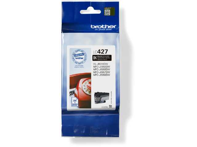 Консумативи Оригинален Brother LC427BK Black Ink Cartridge