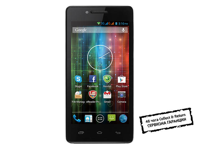 Смартфони Prestigio MultiPhone 5451 DUO 4GB, бял цвят