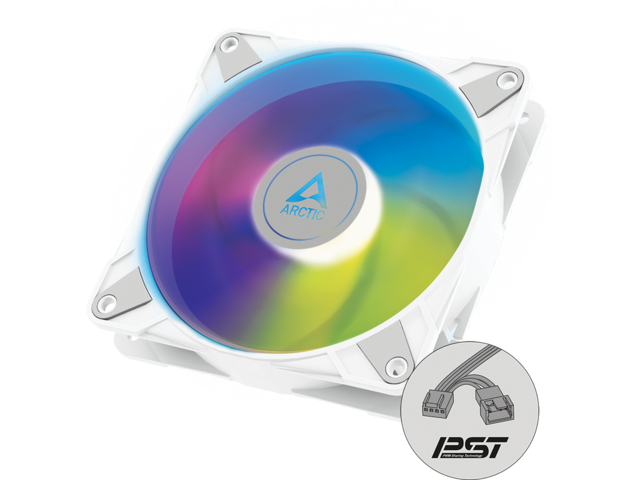 Вентилатори Arctic P14 PWM PST A-RGB White
