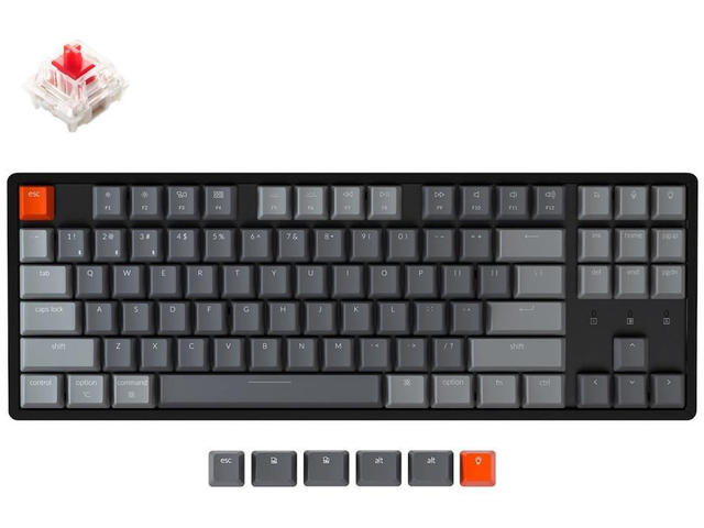 Клавиатури Keychron K8 TKL Gateron Red Switch