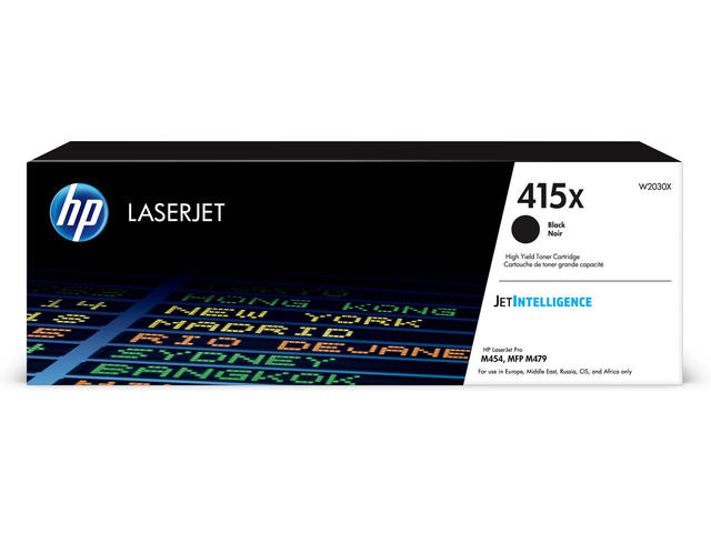 Консумативи HP 415X Black LaserJet Toner Cartridge