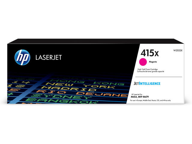 Консумативи HP 415X Magenta LaserJet Toner Cartridge