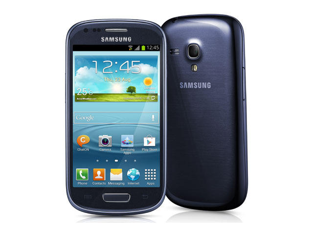 Смартфони Samsung GT-i8190 Galaxy S III mini 8GB, син цвят