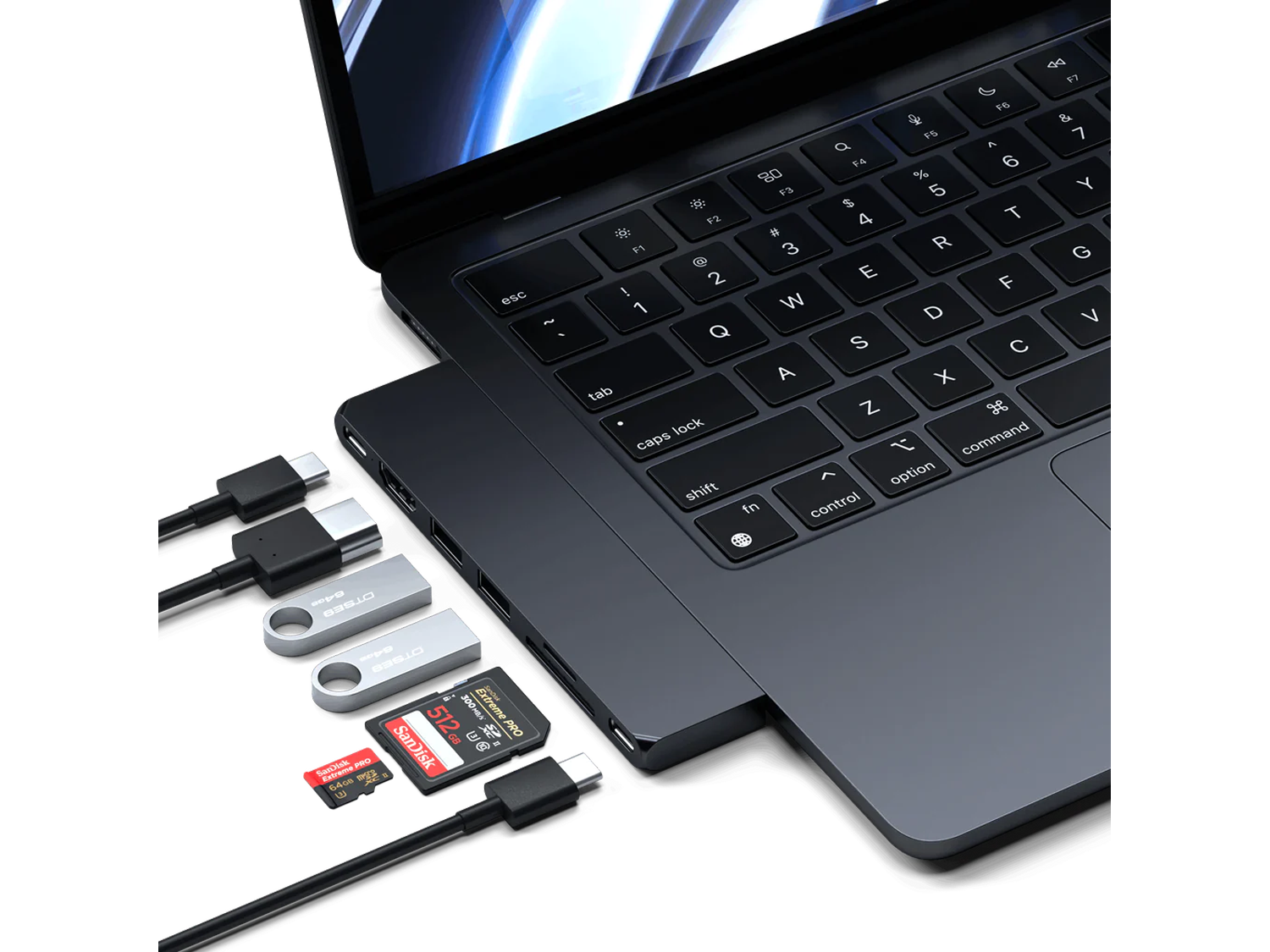 Satechi 13 in 1 USB-C Slim Hub (Black)