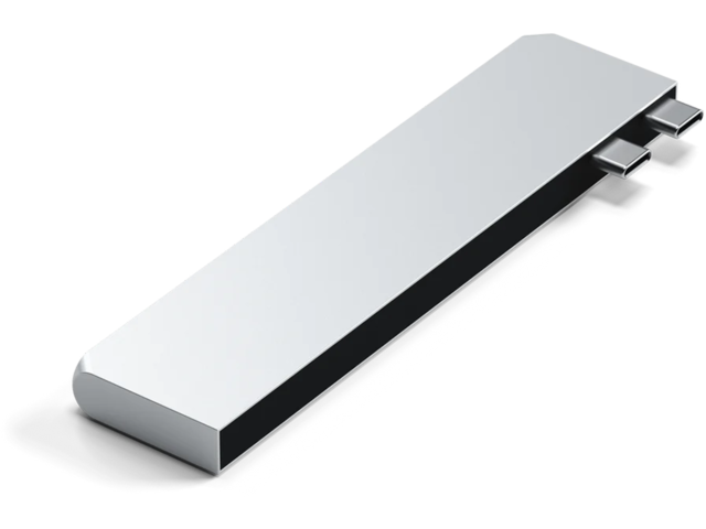USB Хъб Satechi Pro Hub Slim Silver