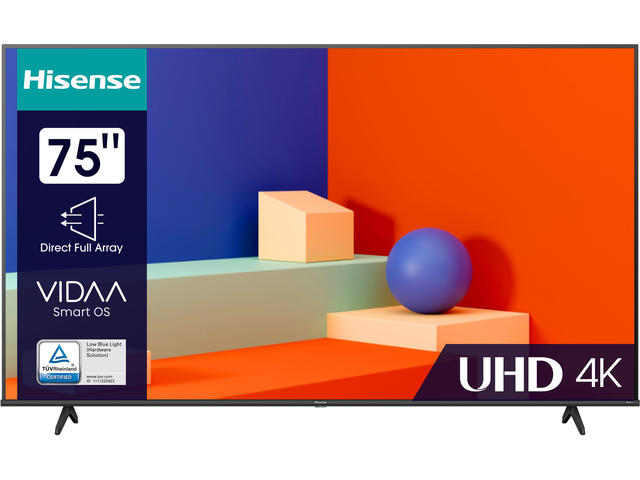 Телевизори Hisense 75A6K