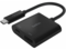 Кабели и Адаптери Belkin USB-C към HDMI + адаптер за зареждане (60W PD) - черен