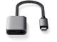 Кабели и Адаптери Satechi USB-C to 3.5mm Audio & PD Adapter - Space Grey