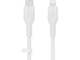 Кабели и Адаптери Belkin BOOST CHARGE Flex Silicone cable USB-C to Lightning - 1M - White