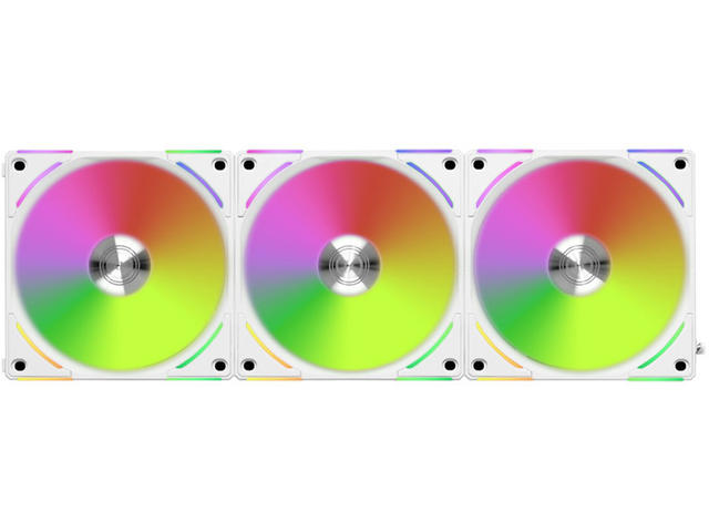 Вентилатори Lian-Li UNI AL120 V2 ARGB PWM Triple Pack White