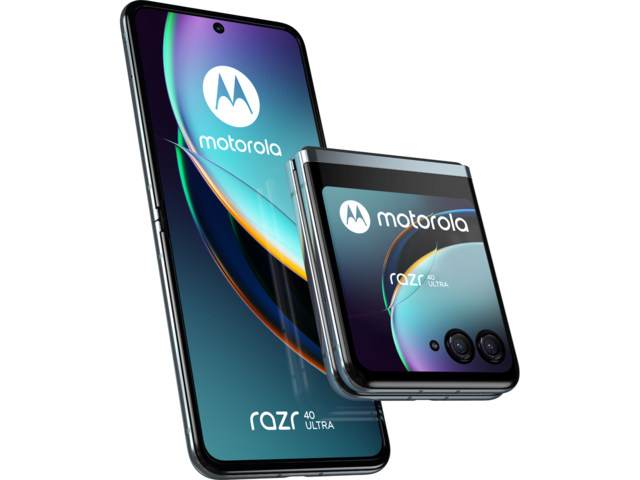 Смартфони Motorola Razr 40 Ultra 5G - 8GB RAM / 256GB, Saltwater Slide