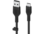 Кабели и Адаптери Belkin BOOST CHARGE Flex Silicone cable USB-A to USB-C - 3M Black