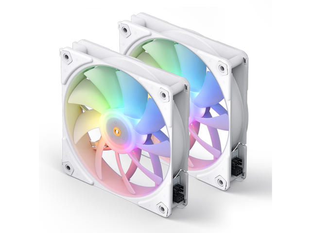 Вентилатори Jonsbo ZF 120 PWM ARGB 2 Pack White