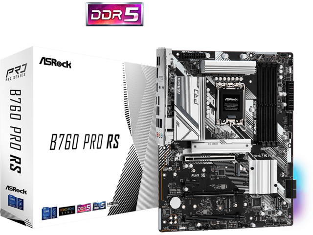 Дънни платки ASRock B760 PRO RS