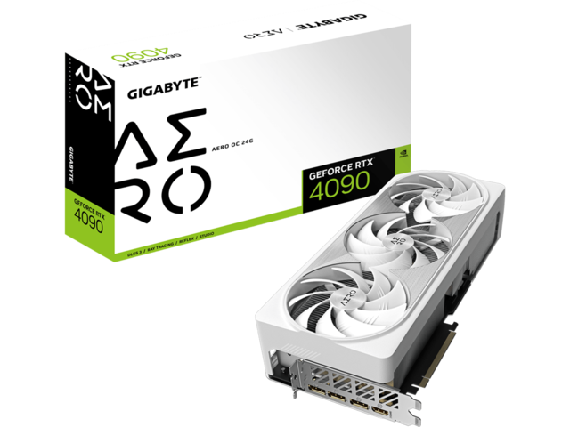 Видео карти GIGABYTE GeForce RTX 4090 AERO OC 24GB
