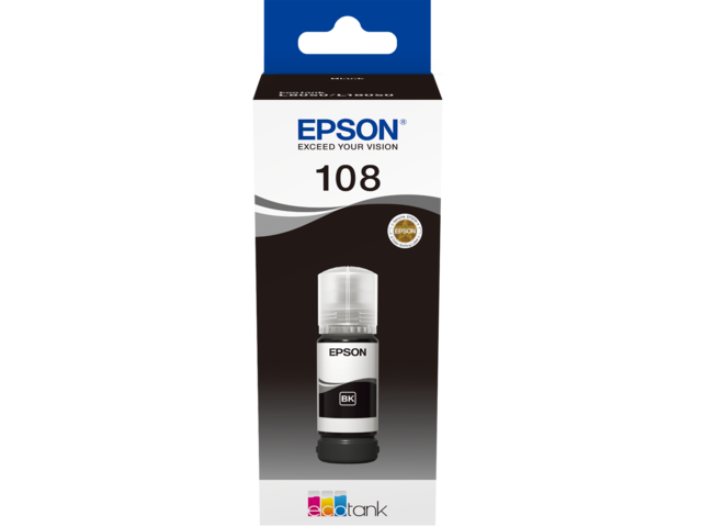 Консумативи Epson 108 EcoTank Black