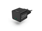 Зарядни устройства Hama Power Delivery (PD), Qualcomm 3.0, USB-C, 25W, черно