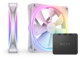 Вентилатори NZXT F140 RGB Duo Twin Pack White