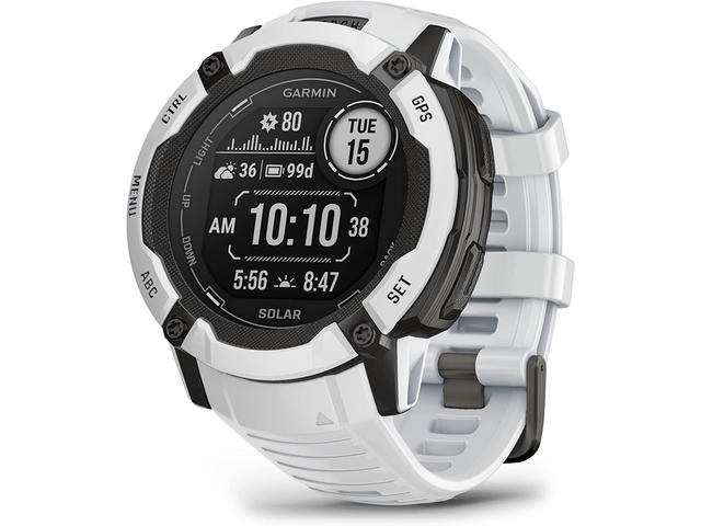 Смарт часовници Garmin Instinct 2X Solar Whitestone