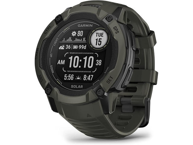 Смарт часовници Garmin Instinct 2X Solar Moss