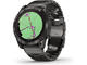 Смарт часовници Garmin fenix 7X Pro Sapphire Solar Edition - Carbon Gray DLC Titanium с Vented Titanium каишка