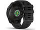 Смарт часовници Garmin fenix 7X Pro Sapphire Solar Edition - Carbon Grey DLC Titanium с Black каишка