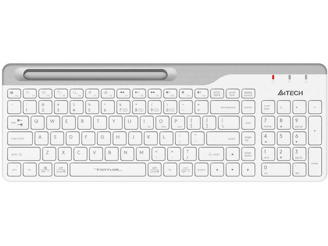 Клавиатури A4tech Fstyler FBK25, в бяло