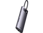 USB Хъб Baseus 8 в 1 USB-C WKWG080113, Сив