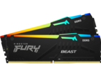 Оперативна памет 16GB (2x8GB) DDR5 5200 MT/s Kingston FURY BEAST RGB CL36