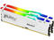 Оперативна памет 32GB (2x16GB) DDR5 5200 MT/s Kingston FURY BEAST RGB White