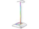 Стойки за слушалки FragON - Watchtower 2U RGB headset & headphone holder, Silver 