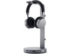 Стойки за слушалки Satechi Aluminum Headphone Stand Hub - Space Grey