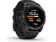 Смарт часовници Garmin Epix Pro (Gen 2) Sapphire Edition 47 мм Carbon Grey DLC Titanium с Black каишка