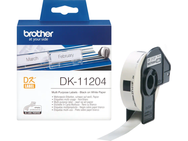 Хартия Brother DK-11204 Multi Purpose Labels