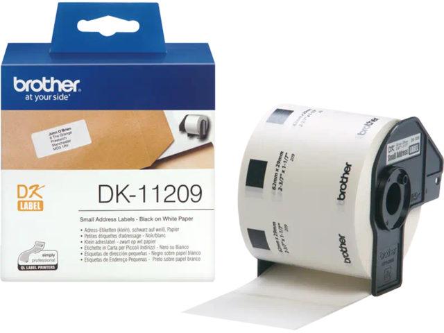 Хартия Brother DK-11209 Small Address Paper Labels