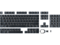 Капачки за клавиатури ASUS ROG PBT Doubleshot комплект капачки за ROG RX суичове