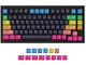 Капачки за клавиатури Keychron Rainbow 96-Keycap Set PBT Dye-Sub US Layout 