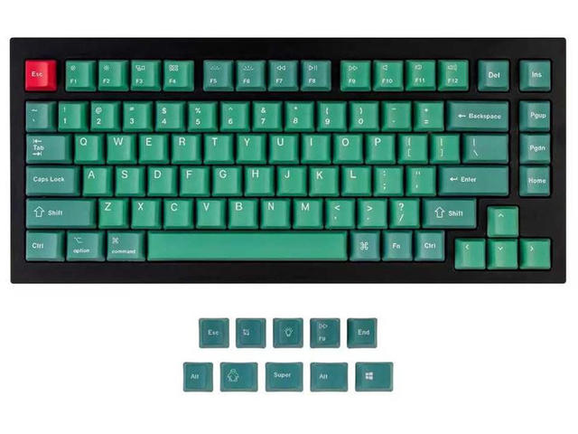 Капачки за клавиатури Keychron Forest 92-Keycap Set PBT Dye-Sub US Layout 