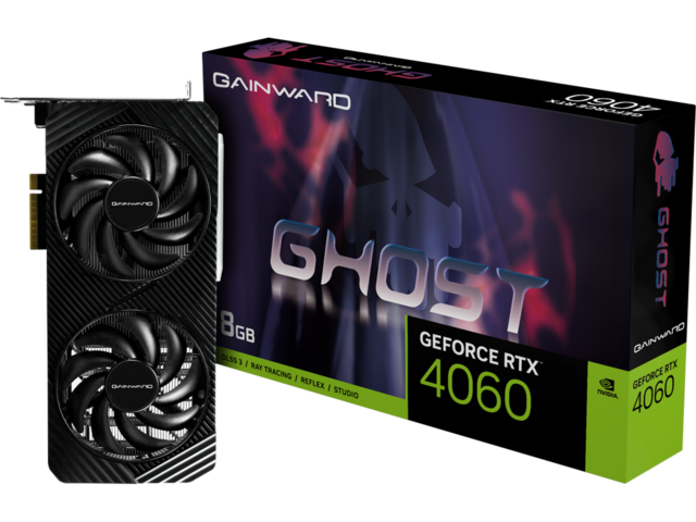 Видео карти GAINWARD GeForce RTX 4060 Ghost