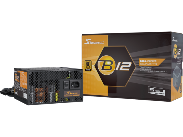 Захранвания за компютри Seasonic B12-BC-550