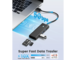 USB Хъб Orico USB 3.0 PAPW3AT-U3-015, черен