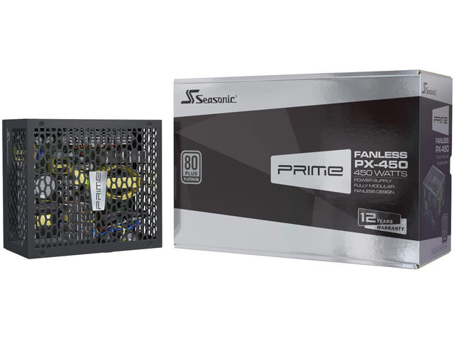 Захранвания за компютри Seasonic PRIME Fanless PX-450