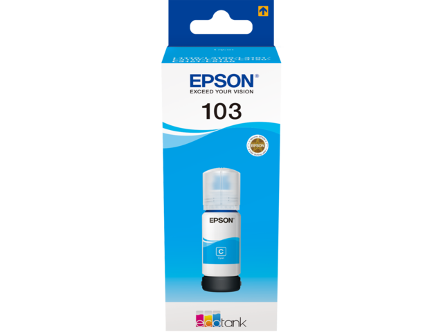 Консумативи Оригинален Epson 103 EcoTank Cyan