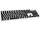 Капачки за клавиатури Glorious ABS - 105 Keys Black UK Layout